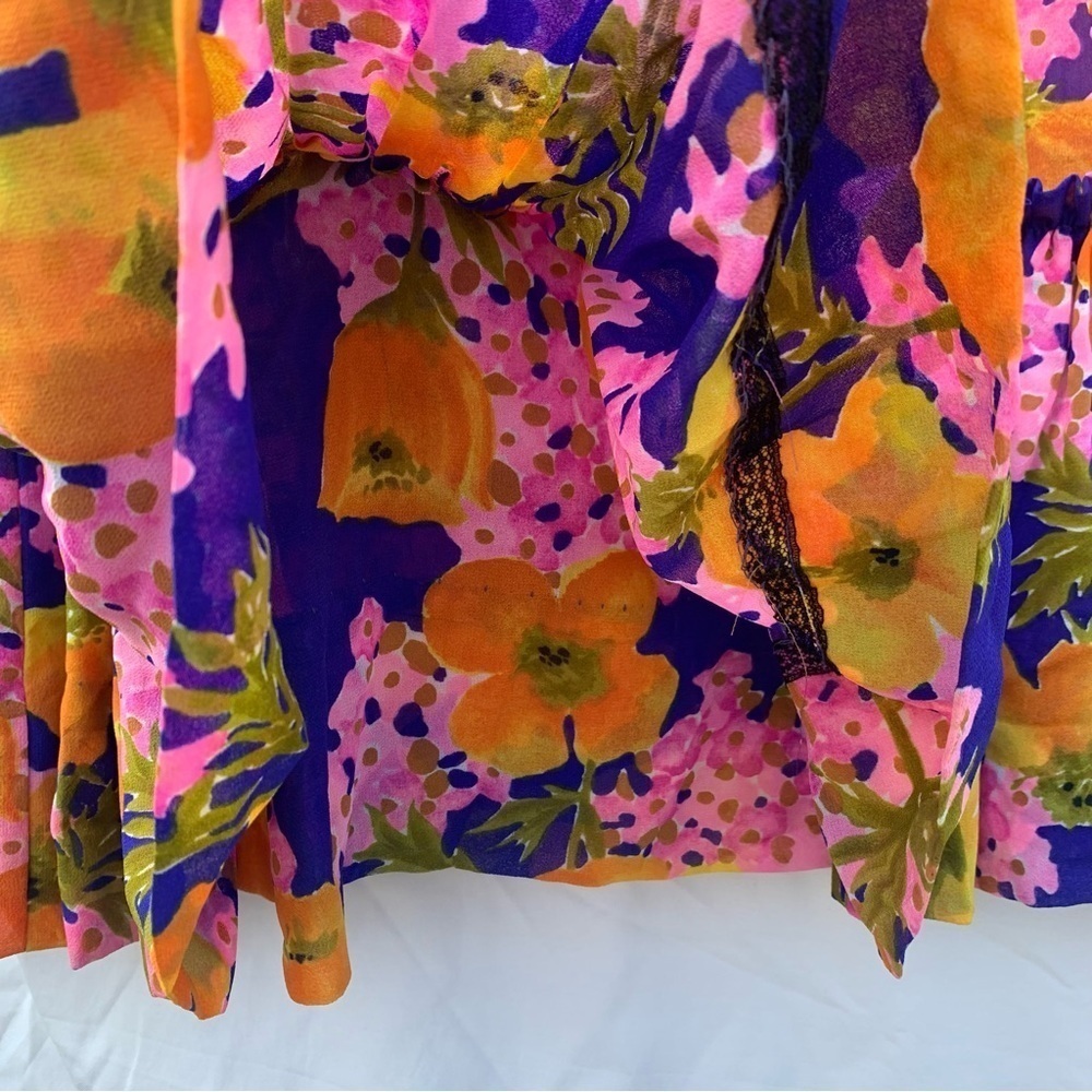 Lilly Pulitzer Vintage 1960’s ‘The Lilly’ Multicolor Floral Maxi Dress Rare - Picture 9 of 17